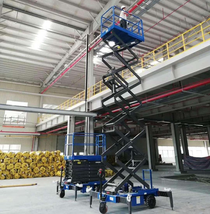 江苏助力行走剪叉式高空作业平台